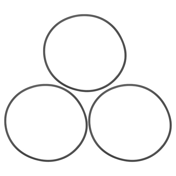 HEMOTON 3Pcs Floor Protector Bar Stool Base Ring Bar Stool Foot Ring Rubber Nonslip Stool Base Protector Ring