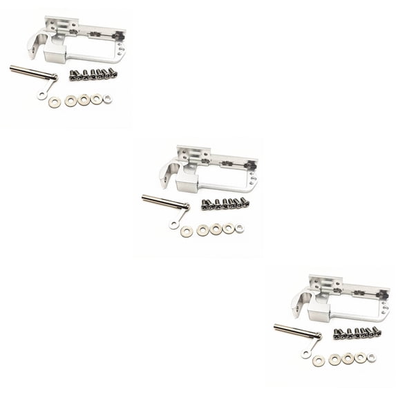 Hemoton 3pcs 20KG Large Torque Parabolic Device Aerial Vehicle Throw Device Releaser Dispenser Metal Decoupling Device for RC Drone without Arm