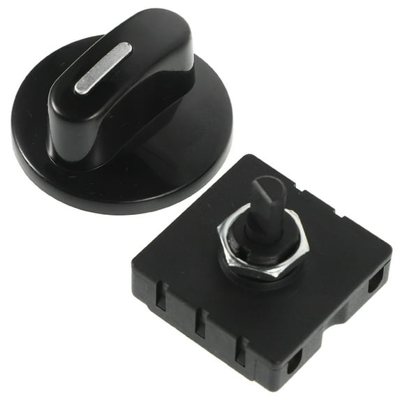 Hemoton 3pcs 4 Positions Rotary Switch 13a-125v 10a-250v Multi Speed Fan Heater Speed Control Universal Fan Selector For Ceiling Fan Automotive Heater