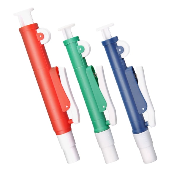 Hemoton 3pcs Adjustable Pipette Laboratory Supplies Single Channel Pipette Universal Pipette Controller Lotion Pipette Pump Pipette Pumps
