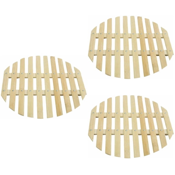 Hemoton 3pcs Bamboo Steamer Multi-purpose Restaurant Cooking Steamer Dumplings Steamer Slice for Kitchen