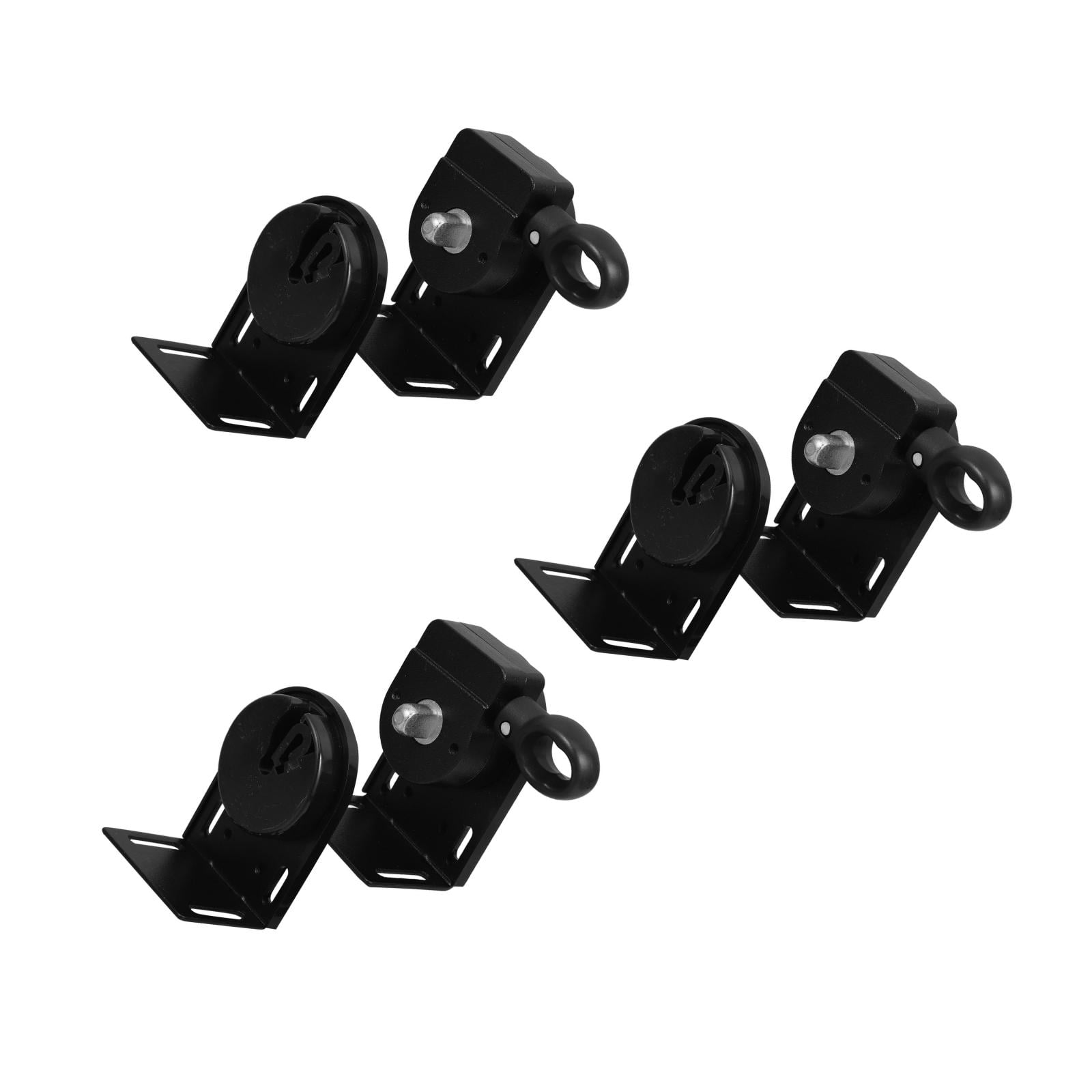 Hemoton 3pcs Black Outdoor Roller Blind Bracket Kit For Fixing Window ...