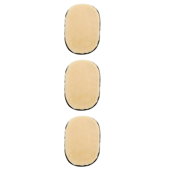 Hemoton 3pcs Car Clean Mitt Clean Mitt For Car Cleaning Vehicle Dust Mitt Polishing Pad Polish Pad Vehicle Supply Polish Pad Car Supply