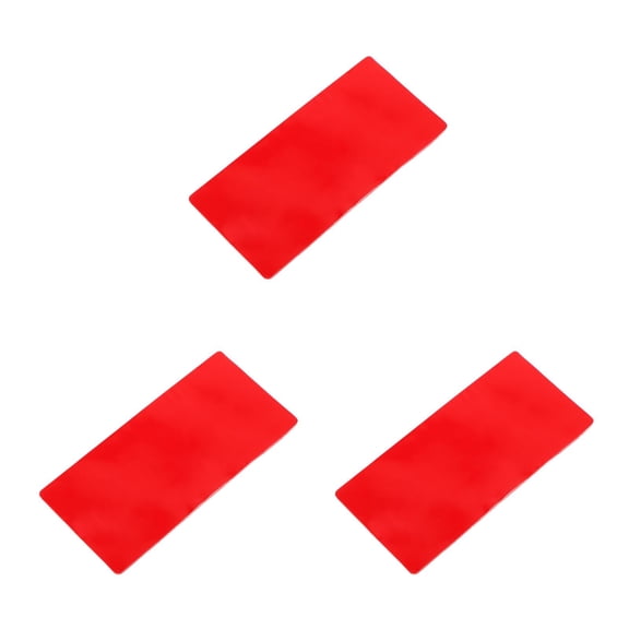 Hemoton 3pcs Car Rain Sensor Replacement Pad Auto Rain Sensor Car Windshield Replacement Film Silicone Wiper Sticker for Car Windshield