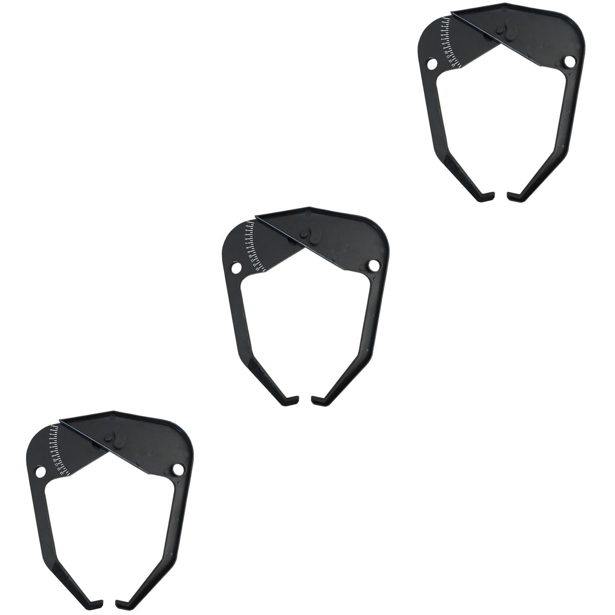 Hemoton 3pcs Car Tire Caliper Car Wheel Balancer Caliper Rim Width ...