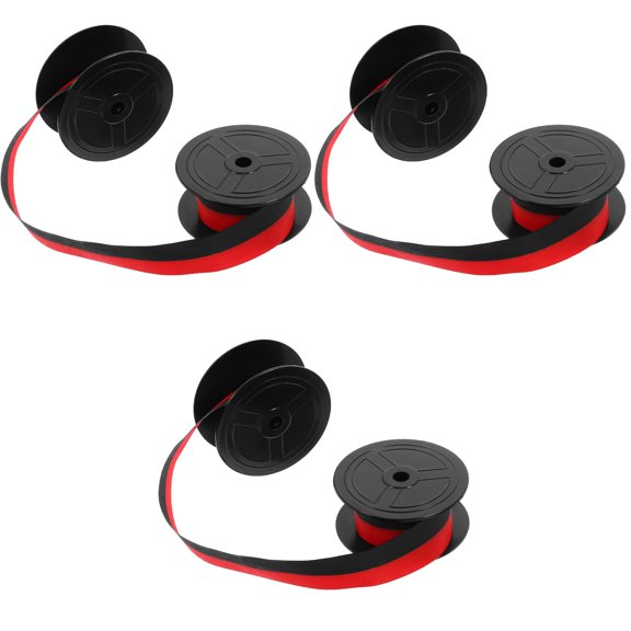 Hemoton 3pcs Household Typewriter Ribbon Convenient Typewriter Ribbon Ink Ribbon Typewriter Supply Compatible for Typewriter models GR24 GR41 GR51 STARDP8340 1231P 102