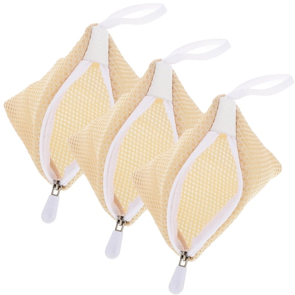 Hemoton 3pcs Mini Mesh Laundry Bags Washing Machine Wash Pouch Small Socks Underwear Wash Bags