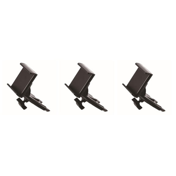 SOPOTUTU 3-Pack Car Phone Mount with 360 Degree Rotation, CD Slot Holder Compatible with Most Smartphones, Black