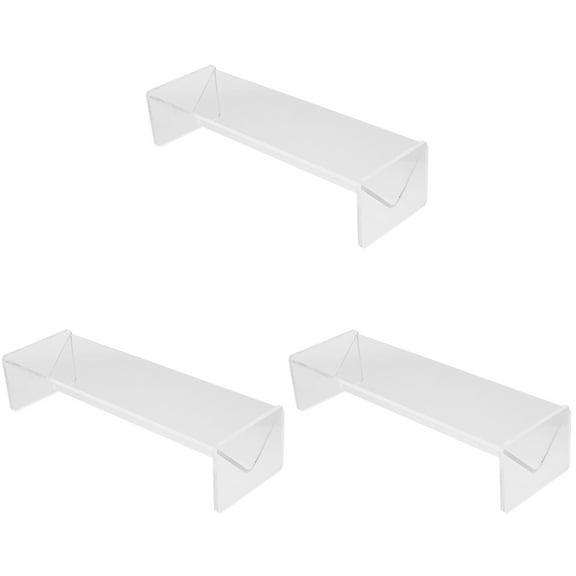 Hemoton 3pcs Party Serving Tray Dessert Snack Serving Holder Tray Dining Table Cookie Serving Tray