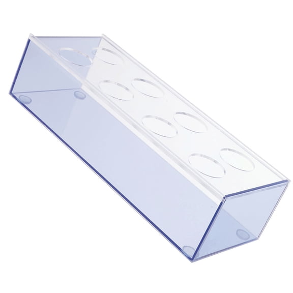 Hemoton 3pcs Plastic Rectangular Vase Transparent Rectangular Plastic Vase Plant Holder for Centerpieces