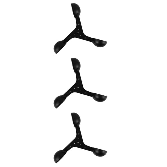 Hemoton 3pcs Replacement Wind Cups Wind Cup Anemometer Wind-Speed Sensor Anemometer Three Cups