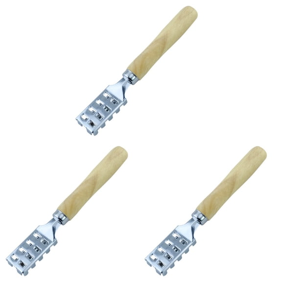 ORDDIART Remover Fish Scale Silver Teeth Design Intact Flesh Easy Storage 3Pcs
