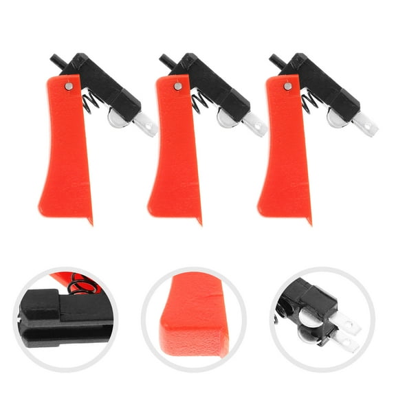 Hemoton 3-Pack Electric Welder Trigger Replacement for Welding Torch, Automotive Dent Repair Tools, and High Performance