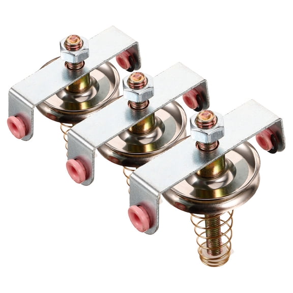 Hemoton 3pcs Weaving Loom Tensioner Spring Clips for Textile Machinery Stainless Steel Knitting Machine Wire Tensioner Sewing Accessories