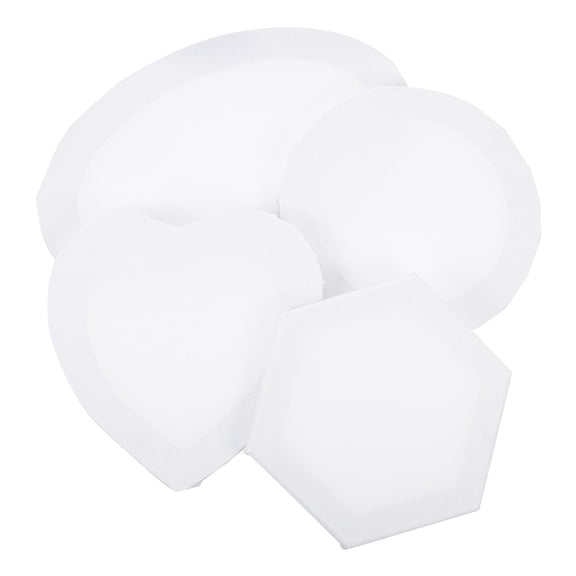 Hemoton  4 Pcs Blank Canvas Frame Painting Art Drawing Board