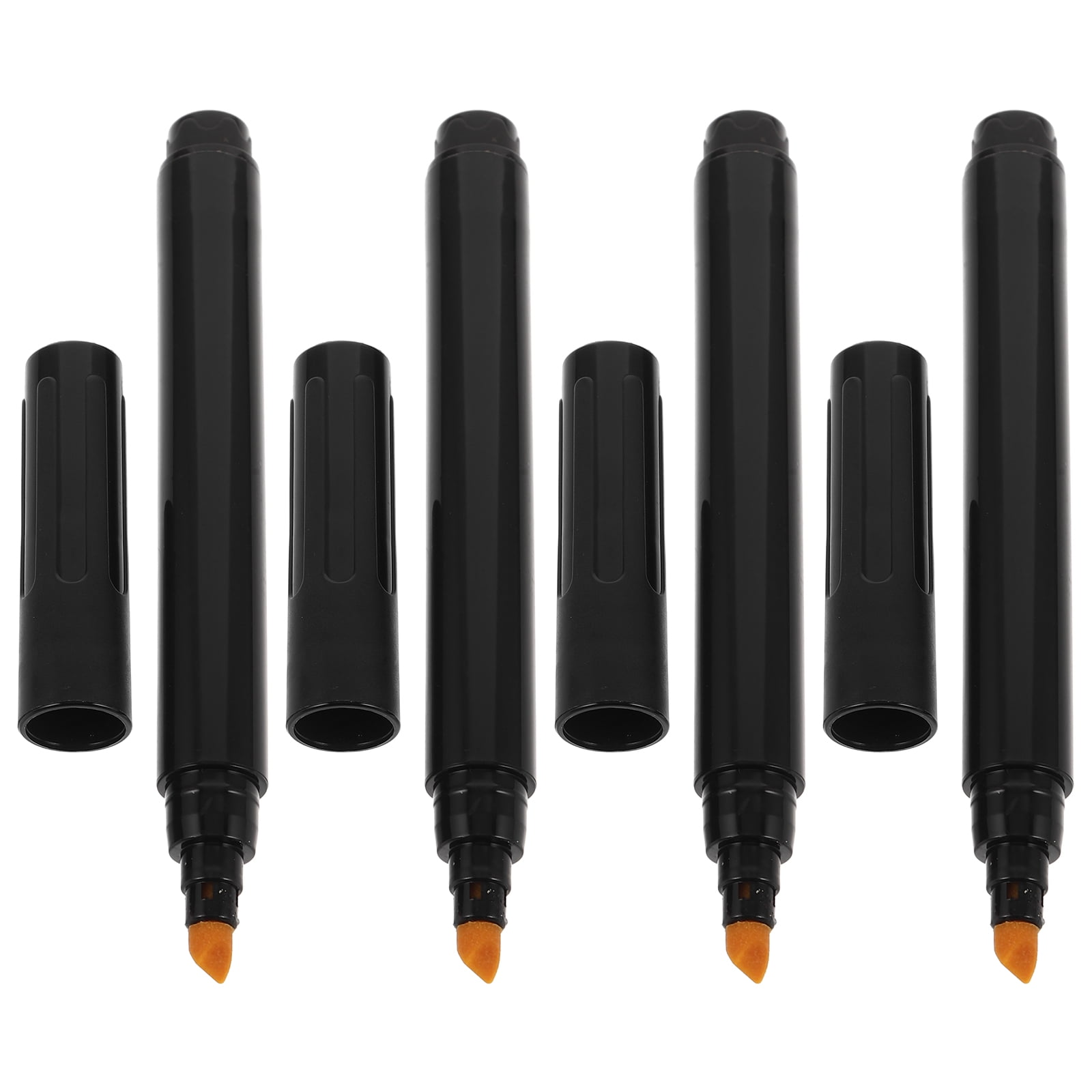 Hemoton  4 Pcs Cash Security Marker Pen Counterfeit Money Detector Black