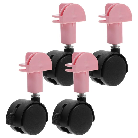Hemoton 4 Pcs Cat Cage Casters Wheels Shopping Cart Wheels Bird Cage Wheels Replacement Small Cart Wheels Trolley Wheel Replacement For Pets Cage