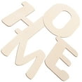 thumbnail image 1 of YOSADIER Wooden Letters Home Decoration Friends Diy Crafts 4Pcs 5.8X4.7X0.1In, 1 of 1