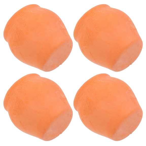 Hemoton  4 Pcs Mini Flower Containers Succulent Seedling Pot Tiny Succulents Planters