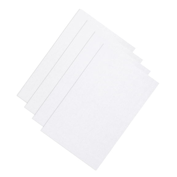 Hemoton 4 Pieces Cross Stitch Cloth Cotton Aida Fabric for Needlework DIY 12 by 18 Inch 11 Count