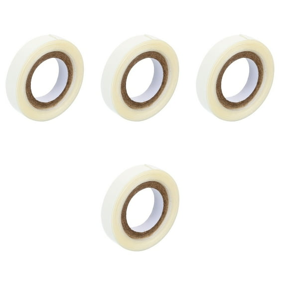 Hemoton 4 Rolls  Lace Front Wig Tape Adhesive Hair Wig Tape for Hair Pieces and Hair Extension 3 Yards