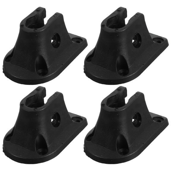 Hemoton 4 Set Folding Table Leg Brackets Hardware Portable Lap Desk Leg Connectors Support Replacement With Screws For Outdoor Camping Picnic And Activities