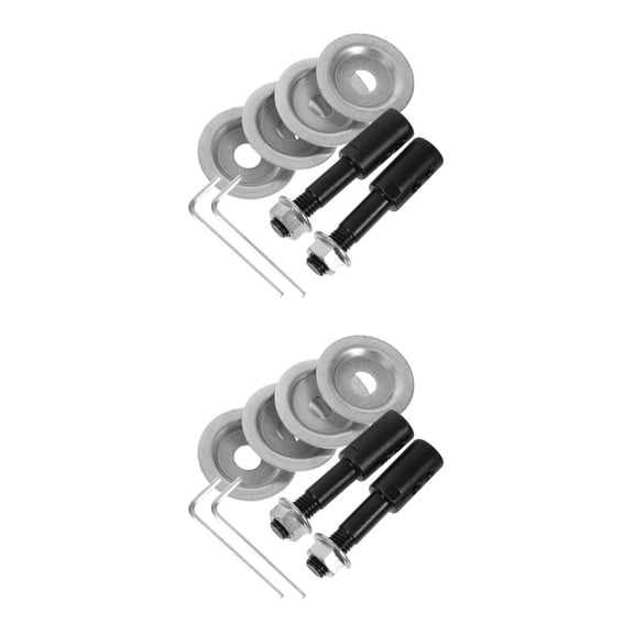 Hemoton 4 Sets Bench Grinder Adapter Grinding Wheel Shaft Polishing Wheel Rod Grinder Extension Shaft Polishing Wheel Fixture Polishing Wheel Rod