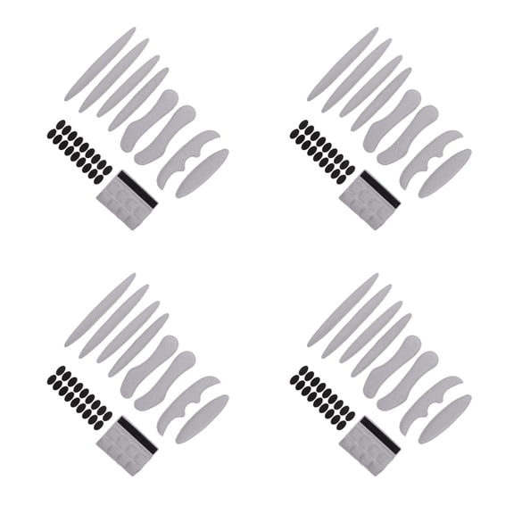 UPGRATOR 4 Sets Helmet Pads Padding Inserts for Electric Scooter Bike Helmet with Self Adhesive Sponge Pads for Helmet Protection