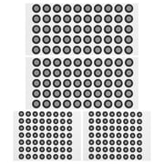YOSADIER 3D Scanning Dots Multi Pet Reflective Precision for 3D Scanner 4Sheets