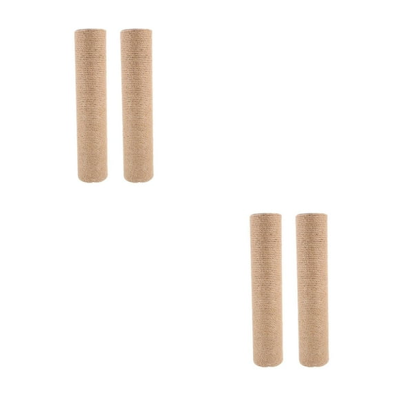 Hemoton 4 pcs Cat Scratching Post Replacement Cat Tree Replacement Parts Heavy Duty Cat Scratching Post Accessories Tall Cat Scratch Pole For Indoor Cats