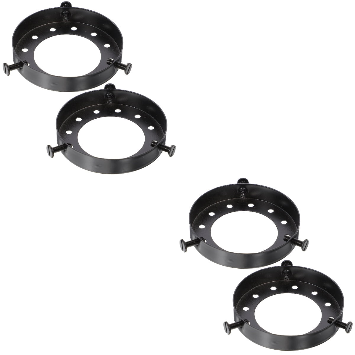 Decorative Rear Adaptor Hemoton 4 pcs Lamp Shade Ring Lamp Shade Adapter Light Fixture Part ...