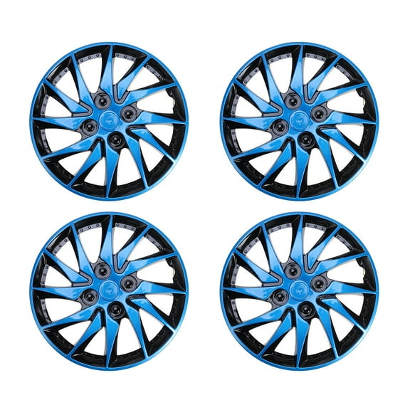 Hemoton 4 pcs  Performance Wheel Cover 14 inch Plastic Hub Wheel Caps Replacements