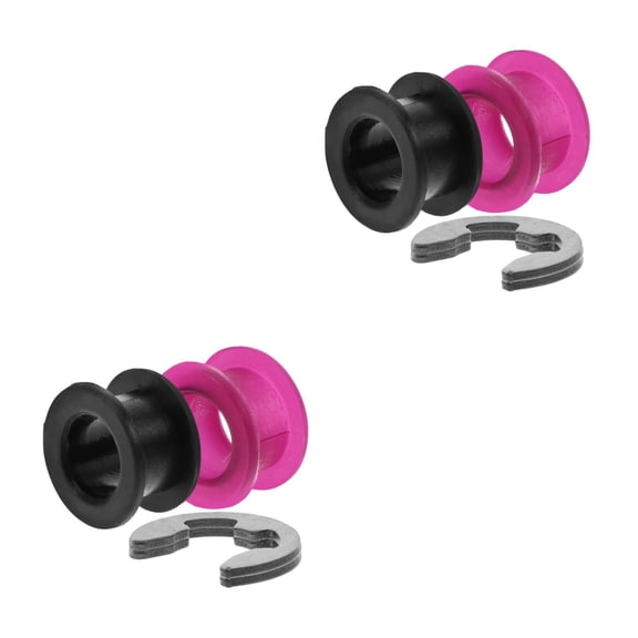 Hemoton 4 pcs  Shift Linkage Bushings Shift Cable Bushing Shifter Cable Bushing Shifter Linkage Bushings Grommet Transfer Case Shifter Linkage Bushings