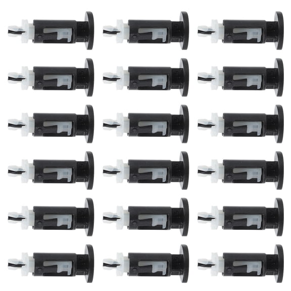 Hemoton 40 PCS CPU Heatsink Mounting Clips Pins for 775 Interface Fastener Cooling Fan Heatsink Accessories