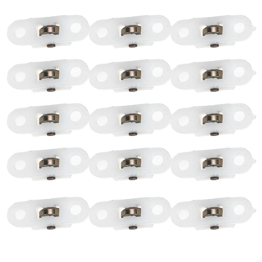 ORDDIART 40Pcs Screen Window Wheels with Metal and Nylon Construction ...