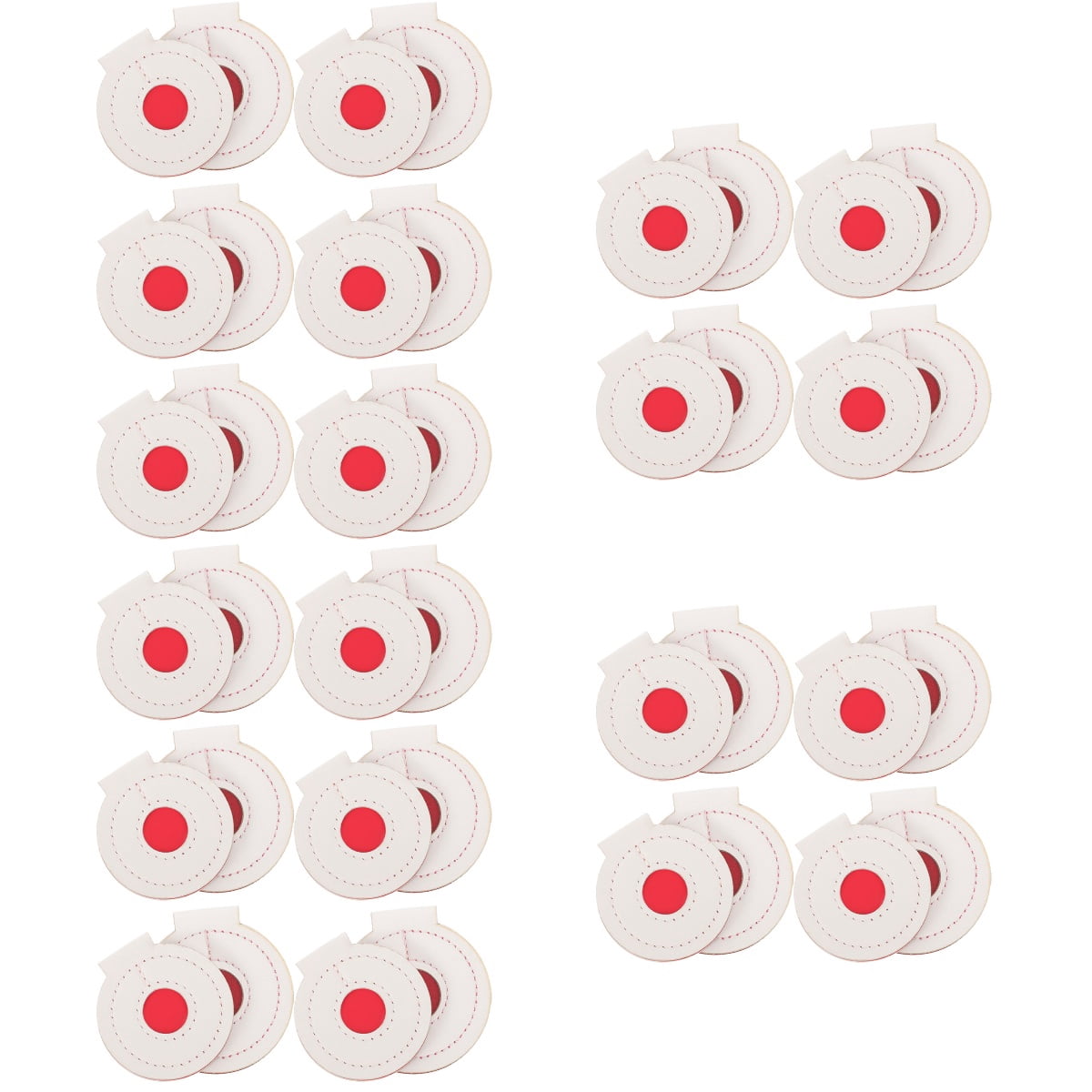 Hemoton 40 Pcs Targets Microfiber Piece Targets Targets Practicing Plate Microfiber Targets