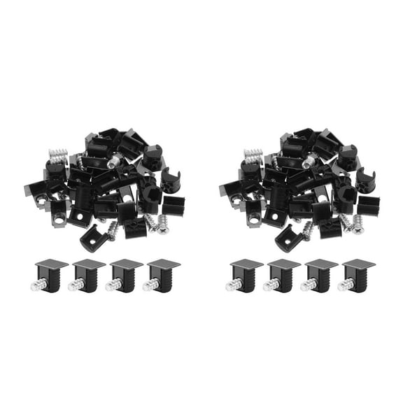 Hemoton 40 Sets Shelf Bracket Wall Mount Support Holder Shelf Pin Cabinet Shelf Pegs Heavy Duty Shelf Support Pegs With Mounting Screws
