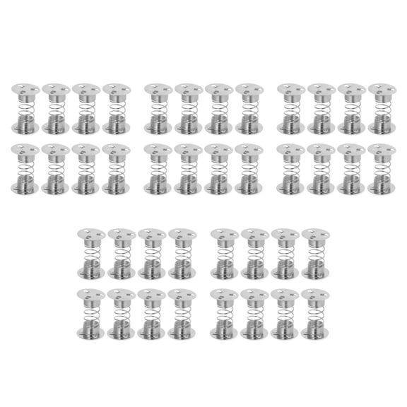 Hemoton 40 pcs Dashboard Toy Base Head Doll Spring Base Car Dashboard Swing Head Toy Display Rack Spring Replacement For Home Shop Action Figures