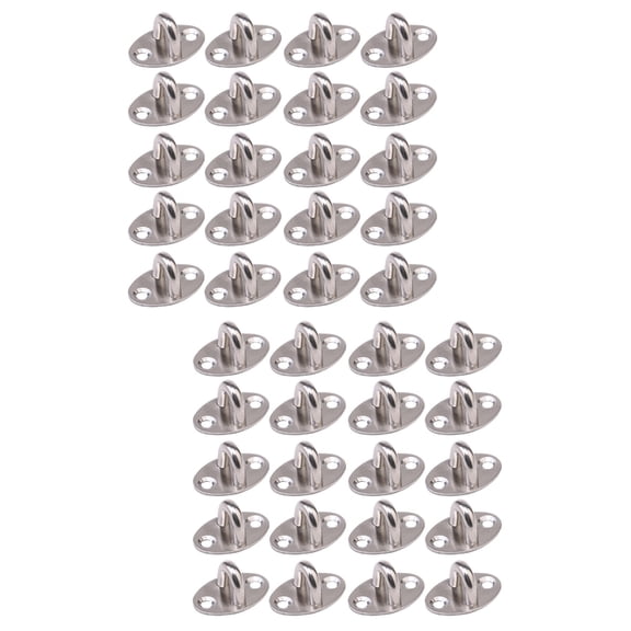 Hemoton 40 pcs Multifunctional Hooks Fan Pull Ring Hooks Sturdy Hooks for Dorm Office