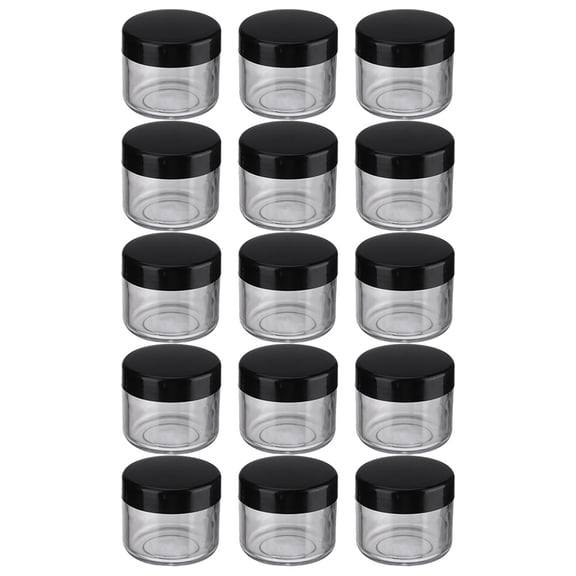 Hemoton 40pcs 20g Cosmetics Storage Jars Empty Makeup Samples Pots Creams Storage Box