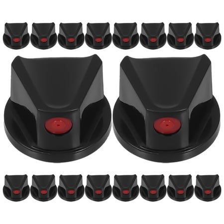 Hytrove Spray Paint Nozzles Black 40Pcs 0.9X0.9X0.6In Abs
