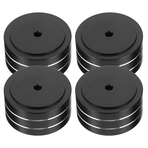Hemoton 4PCS Studio Isolation Audio Soundproof Pads Isolation Feet
