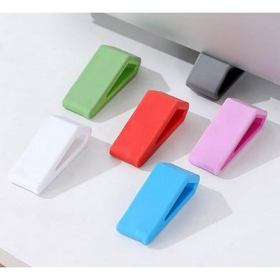 Homoyoyo Ventilated Plastic Notebook Stand Riser for Laptop, Assorted Colors, Comfortable Design, 4 Pieces