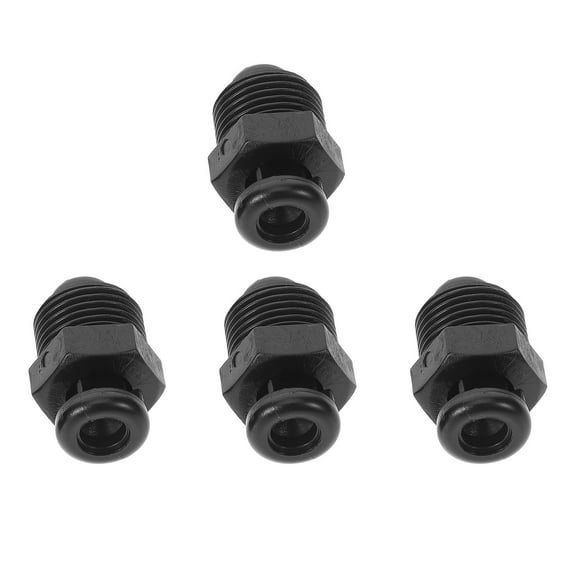 Hemoton 4pcs Agriculture Irrigation Air Vent Valve Air Release Valve Plastic Air Vent Valve