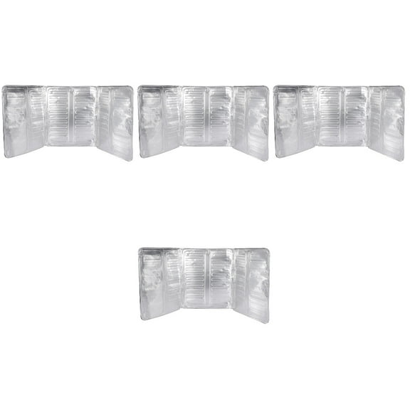 Hemoton 4pcs Anti-oil Splatter Guard Household Oil Splatter Guard Splatter Guard Kitchen Accessories