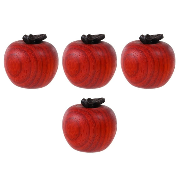 Hemoton 4pcs Fake Delicious Artificial Decorative Fruit for Fruit Model and Fake Fruits for Party and Fruits for Cabinet Fruit Decoration