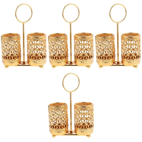 Hemoton 4pcs Flatware Storage Basket Party Countertop Buffet Tableware Organizer Home Supplies