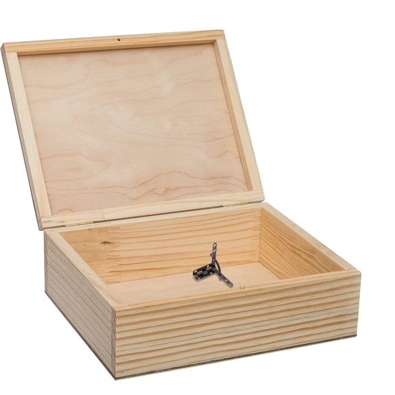 Hemoton 4pcs Folding Lid Support Hinge Retro Metal Spare Parts Metal Wooden Box Hinges Furniture Angle Support Fittings