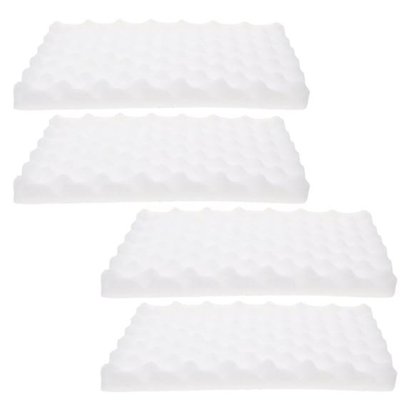 Hemoton 4pcs Fondant Shaping Sponge Pad For Resin Clay Sculpting, Lightweight Sponge Mat For Diy Art Creations Fondant Cake Shaping