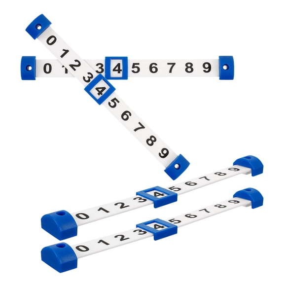 YOSADIER 4Pcs Table Football Score Indicator with Lightweight Design for Easy Transport and Sport Use